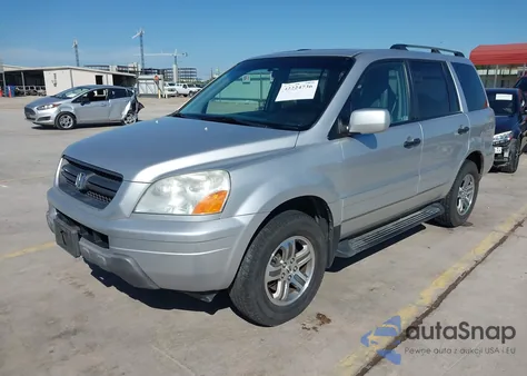 2005 Honda Pilot Ex-L from USA, damaged, VIN 2HKYF18585H530184
